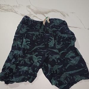 GAP Kids Navy Dinosaur Print Shorts